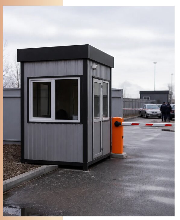 Изготовление и аренда бытовок КПП в Петропавловске-Камчатском под ключ