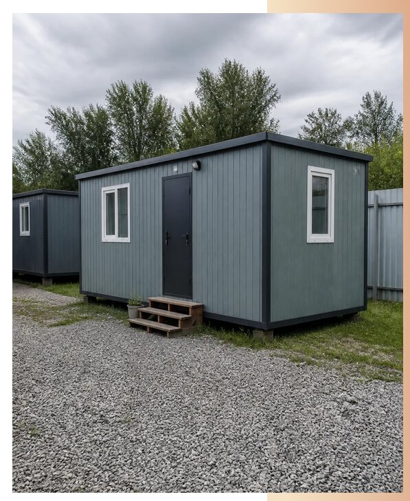 Жилые бытовки для проживания в Петропавловске-Камчатском по цене от 155415 р. | БытовкаПрофи-Птк